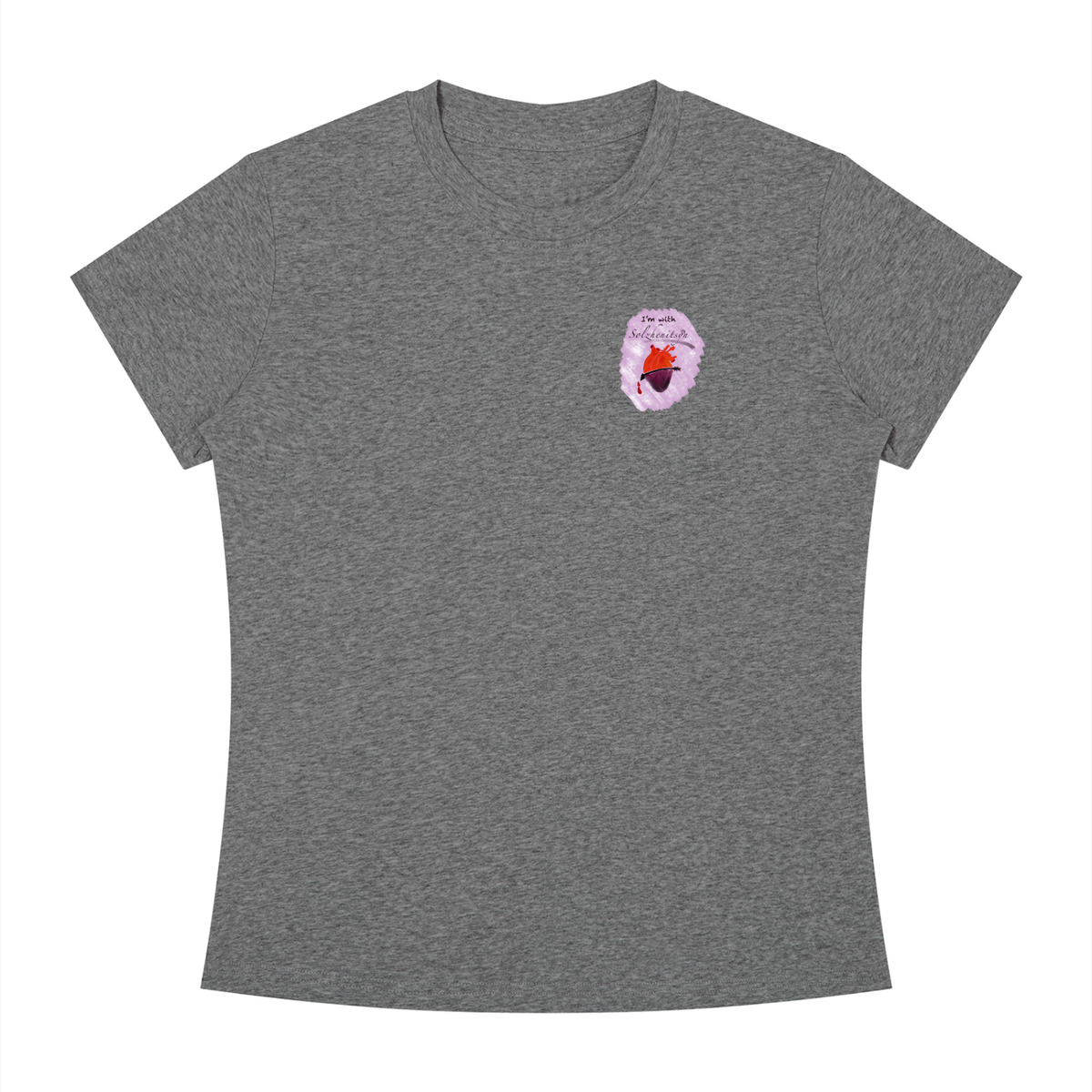 Little Solzhenitsyn Women's Slim Fit Crewneck T-Shirt