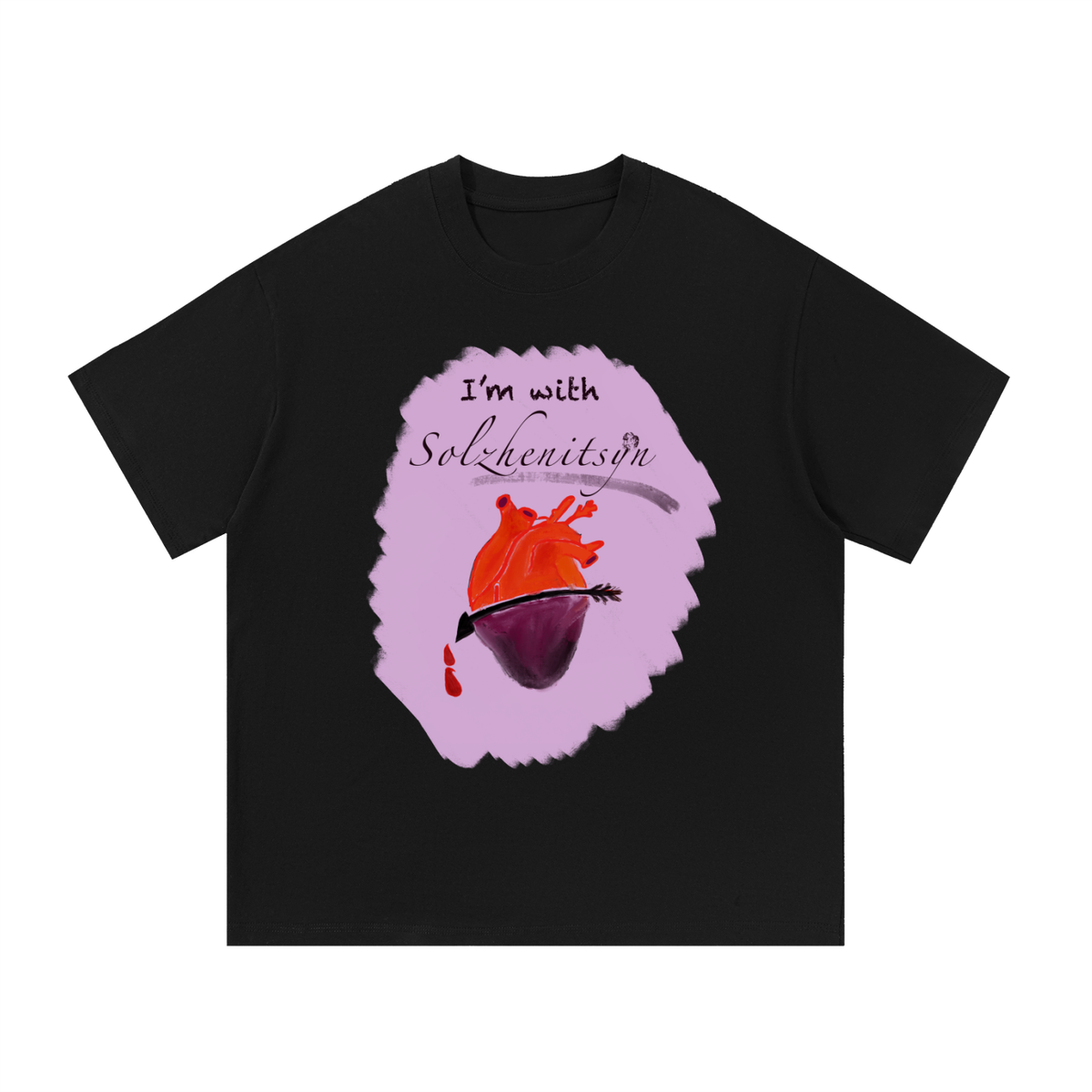 I'm With Solzhenitsyn Essential Cotton T-Shirt