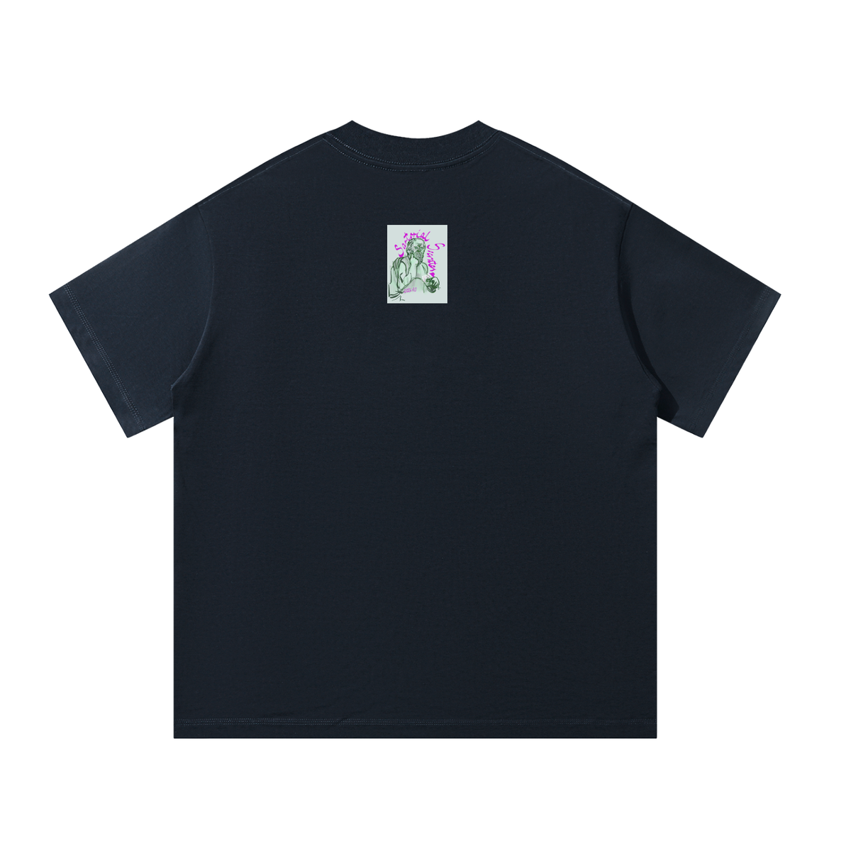 Democratic Youth Plato Unisex Oversized T-Shirt
