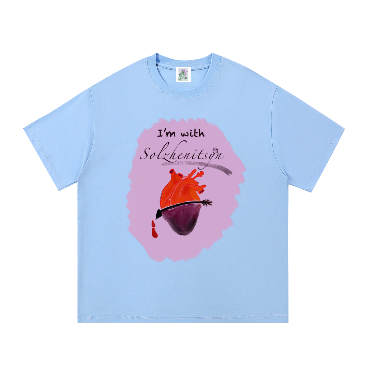 I'm With Solzhenitsyn Essential Cotton T-Shirt