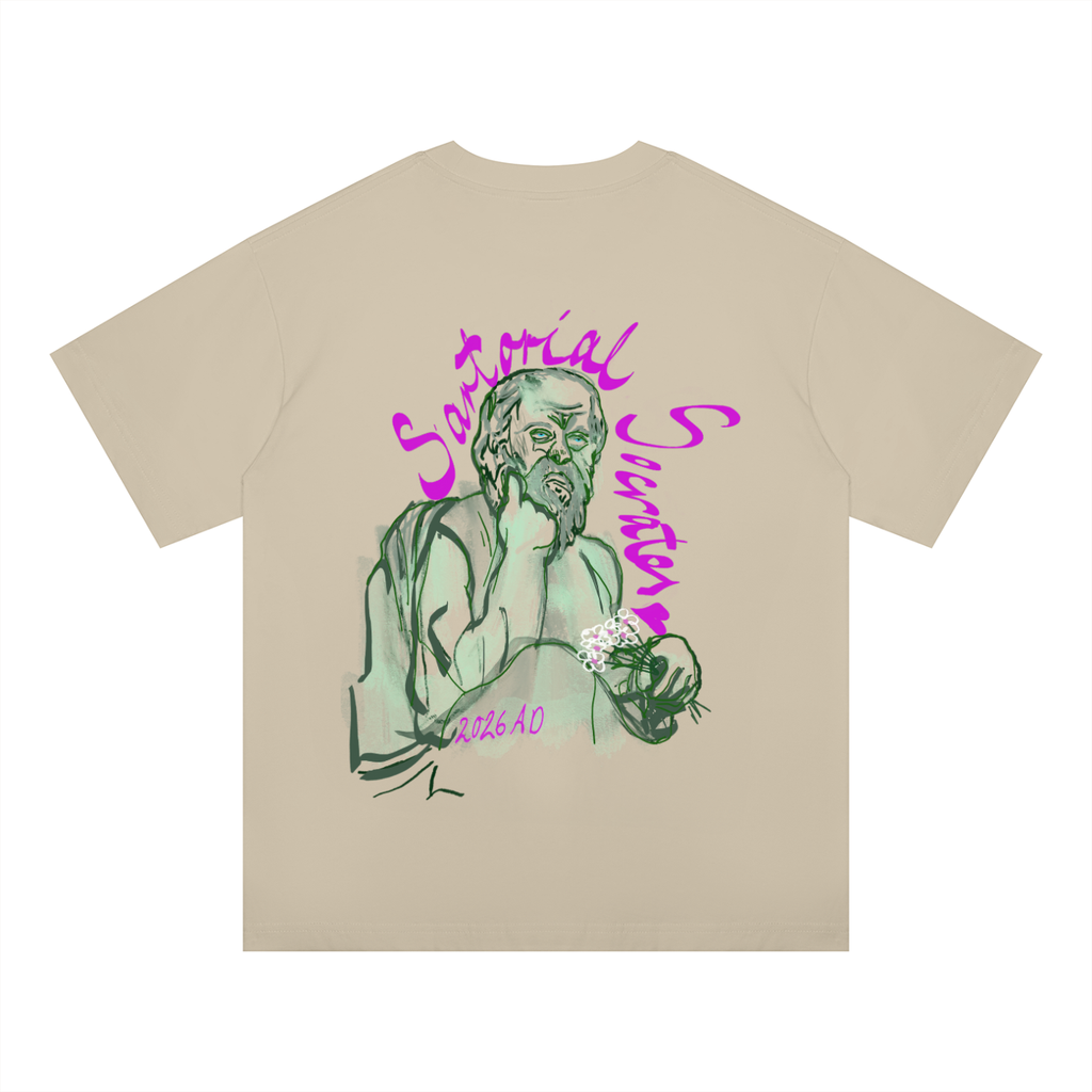 It Takes A Village Idiot Unisex Oversized Drop Shoulder T-Shirt