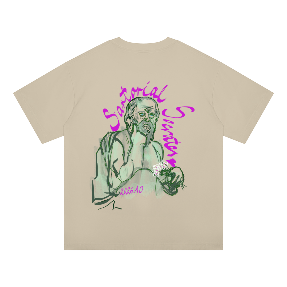 It Takes A Village Idiot Unisex Oversized Drop Shoulder T-Shirt
