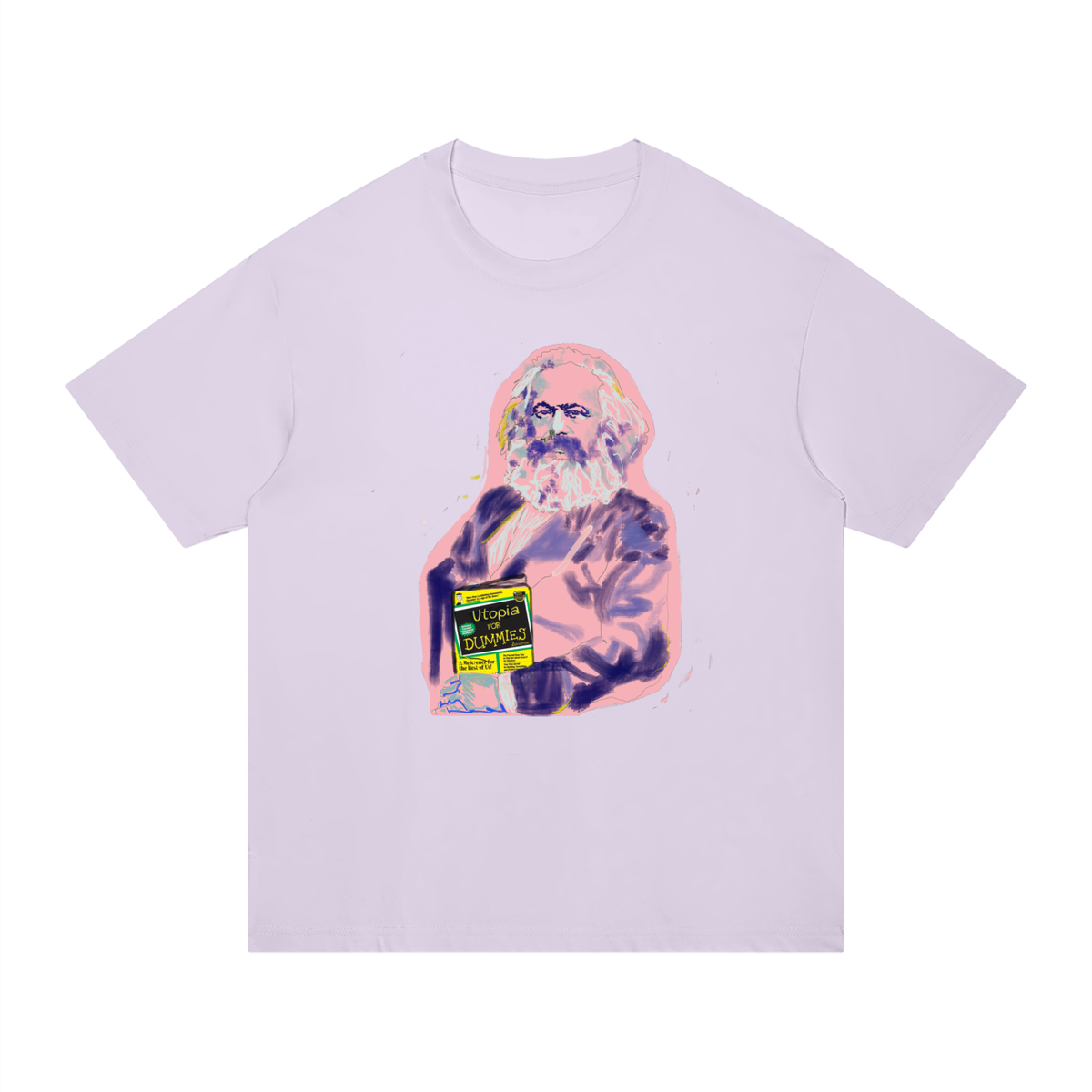 Utopia for Dummies Outline Unisex Regular Fit Cotton T-Shirt
