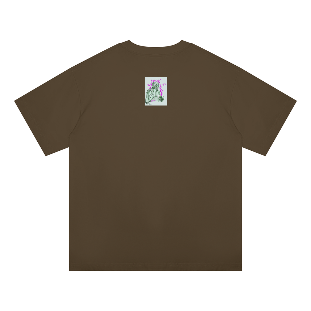 It Takes A Village Idiot Unisex Oversized Drop Shoulder T-Shirt