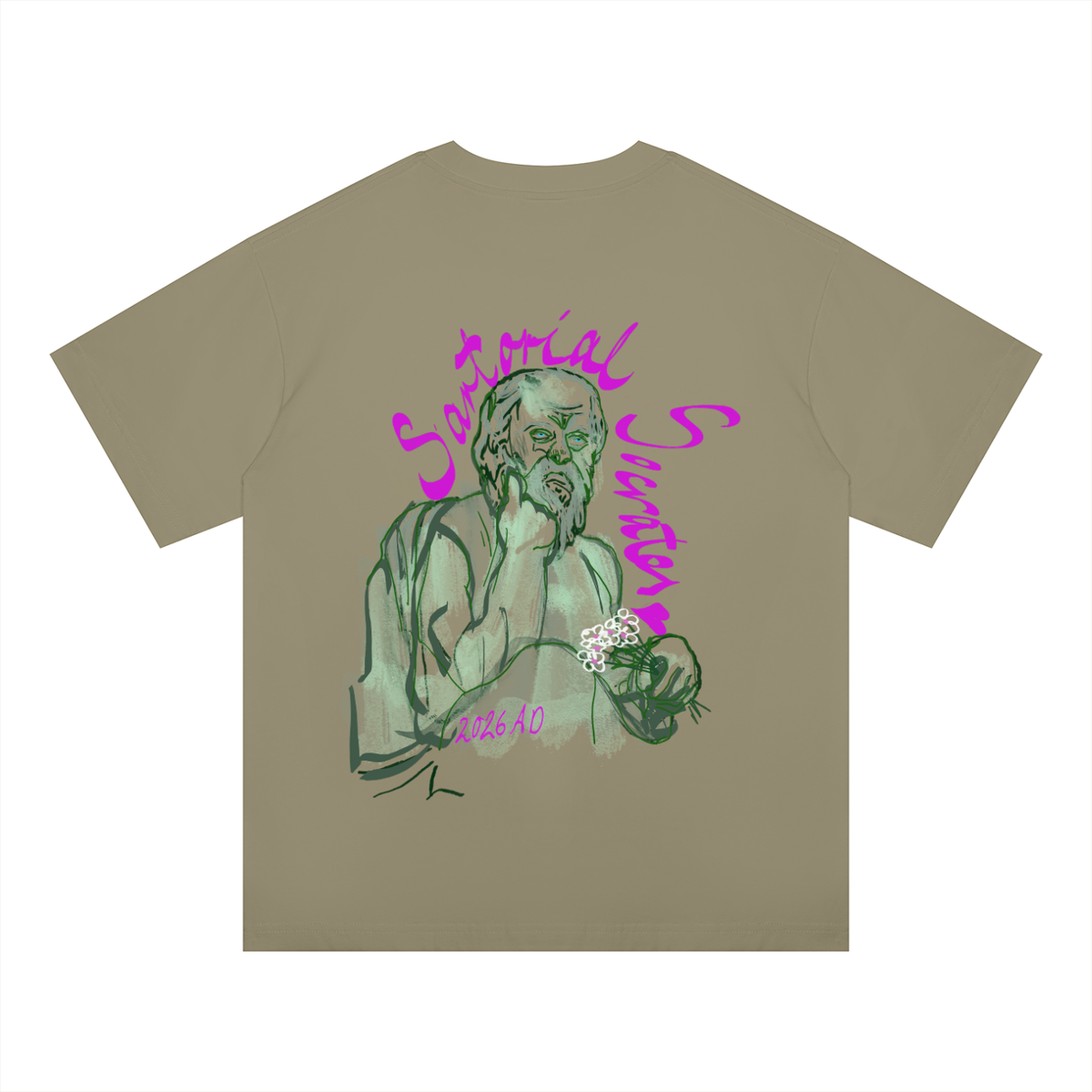 It Takes A Village Idiot Unisex Oversized Drop Shoulder T-Shirt