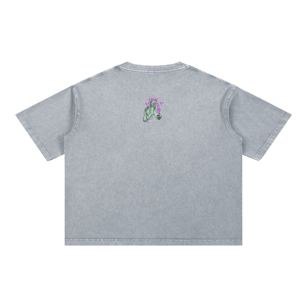 Live The Truth Mineral Wash Boxy Cotton T-Shirt