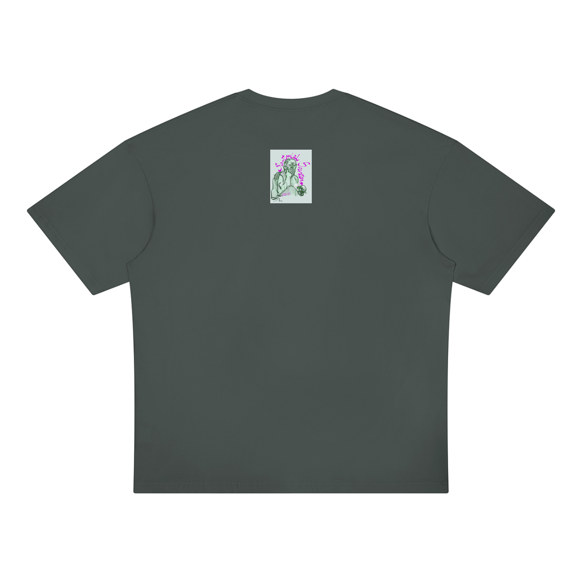 I'm With Solzhenitsyn Unisex Oversized Drop Shoulder T-Shirt