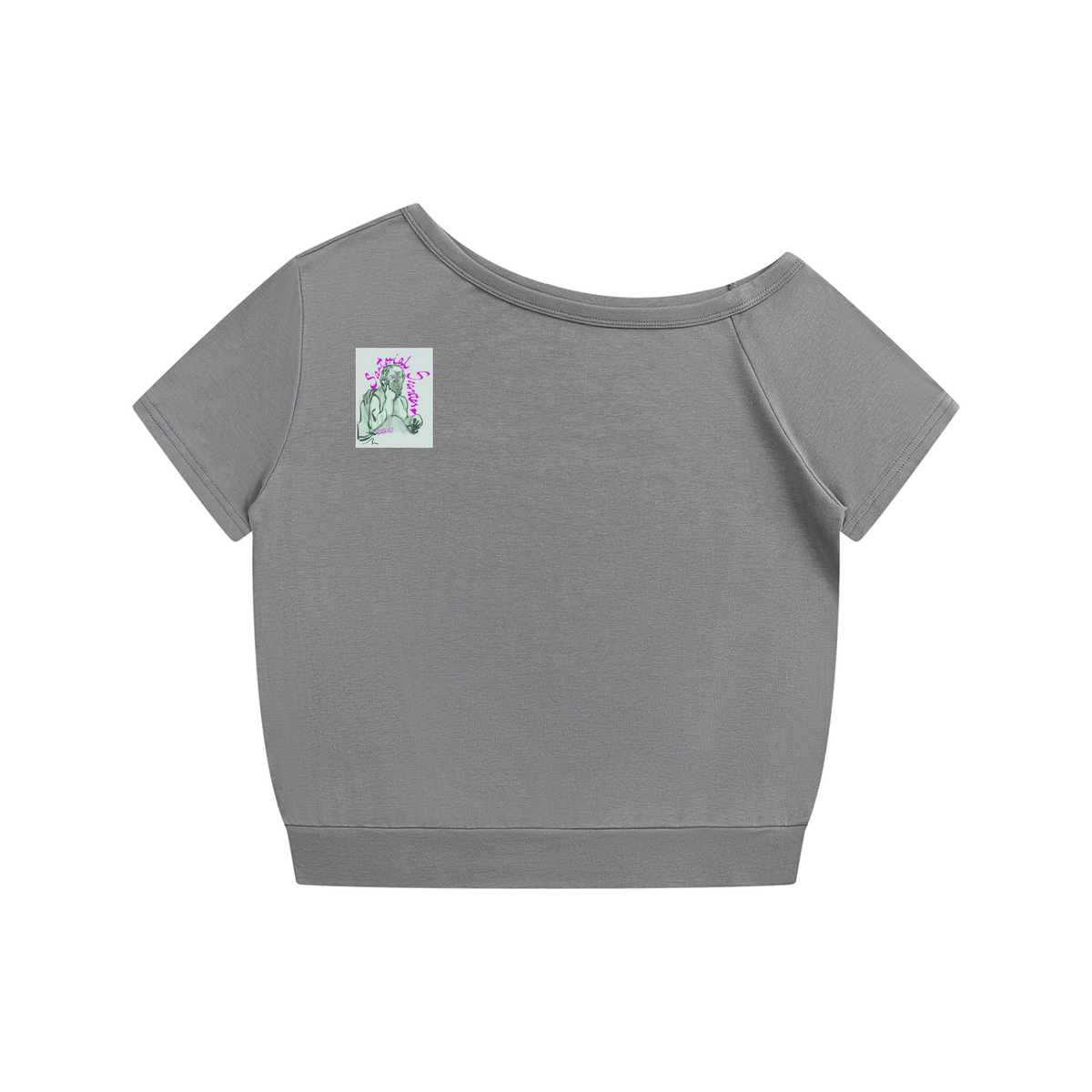 I'm With Solzhenitsyn Women's Off-the-Shoulder T-Shirt