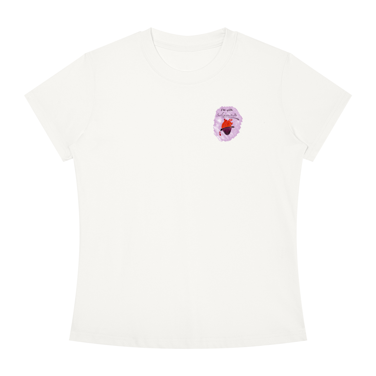 Little Solzhenitsyn Women's Slim Fit Crewneck T-Shirt