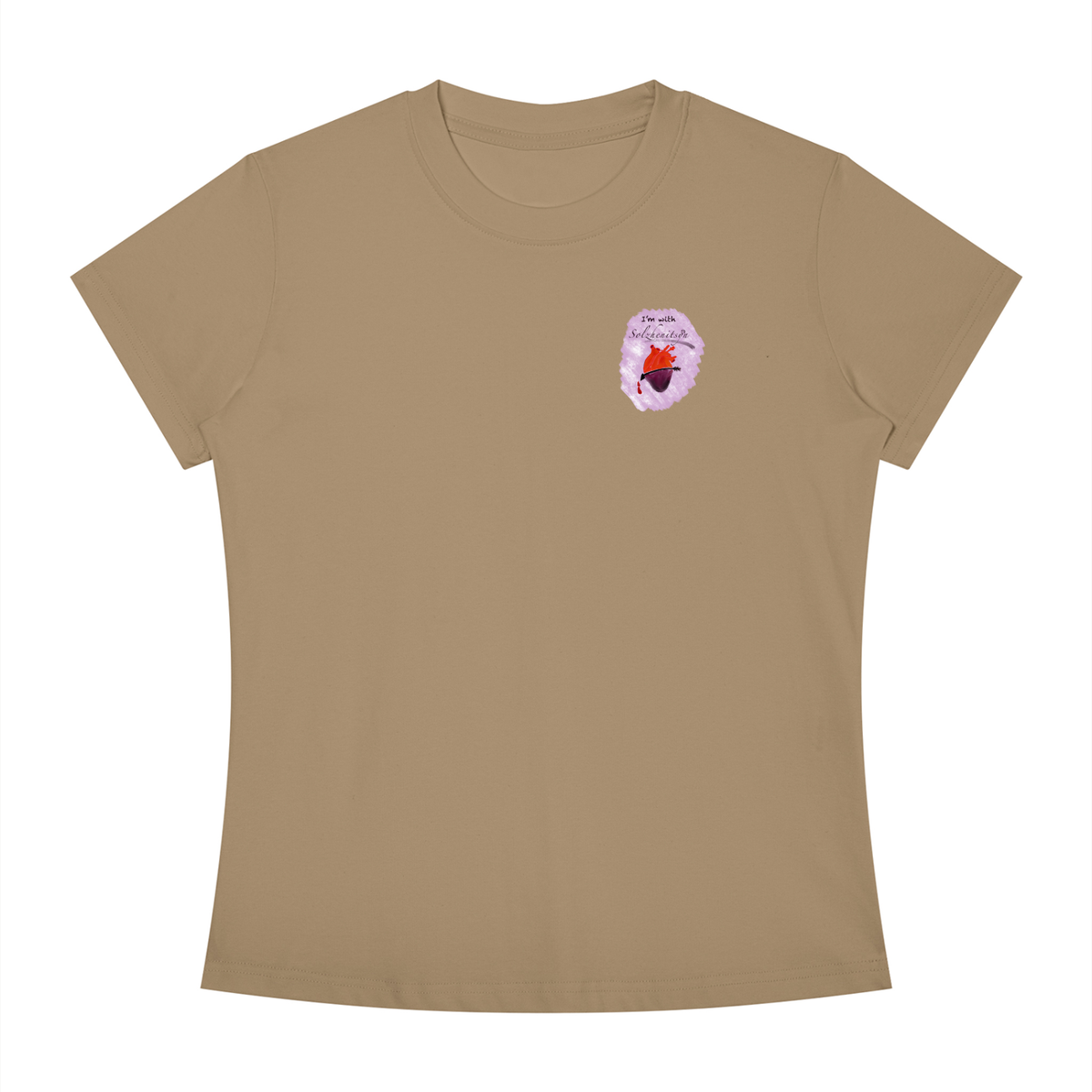 Little Solzhenitsyn Women's Slim Fit Crewneck T-Shirt