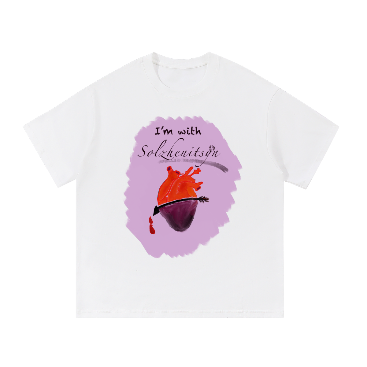 I'm With Solzhenitsyn Essential Cotton T-Shirt