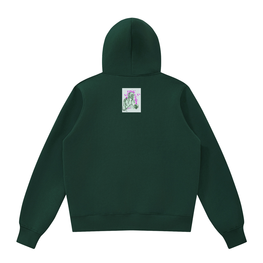 Livin' the Scream Unisex Fleece Full Zip Hoodie