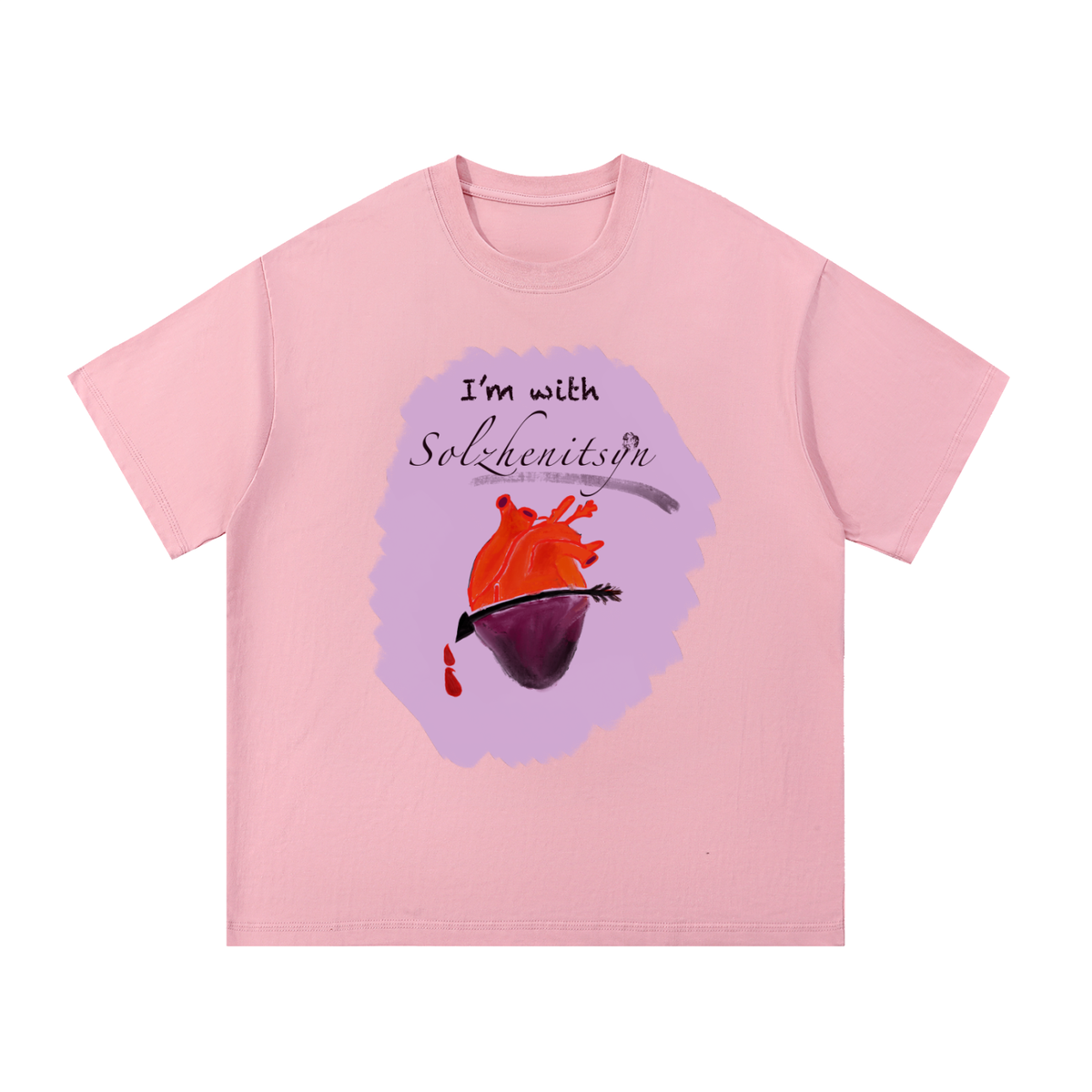 I'm With Solzhenitsyn Essential Cotton T-Shirt