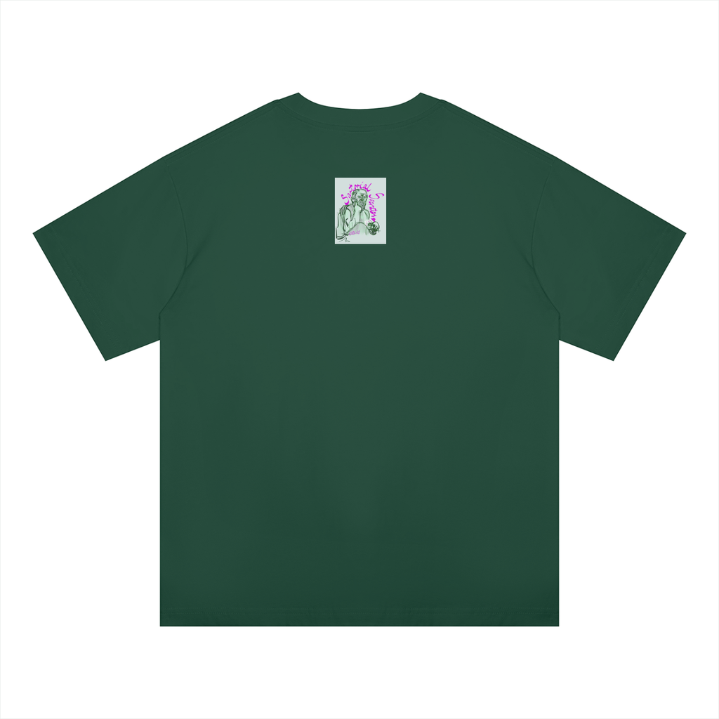 It Takes A Village Idiot Unisex Oversized Drop Shoulder T-Shirt