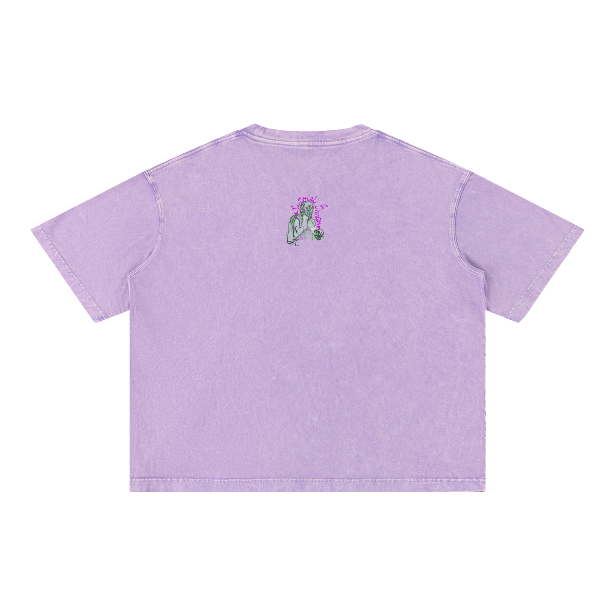 Live The Truth Mineral Wash Boxy Cotton T-Shirt