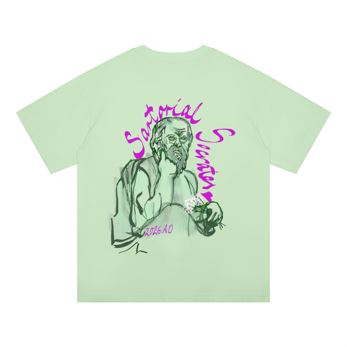 It Takes A Village Idiot Unisex Oversized Drop Shoulder T-Shirt