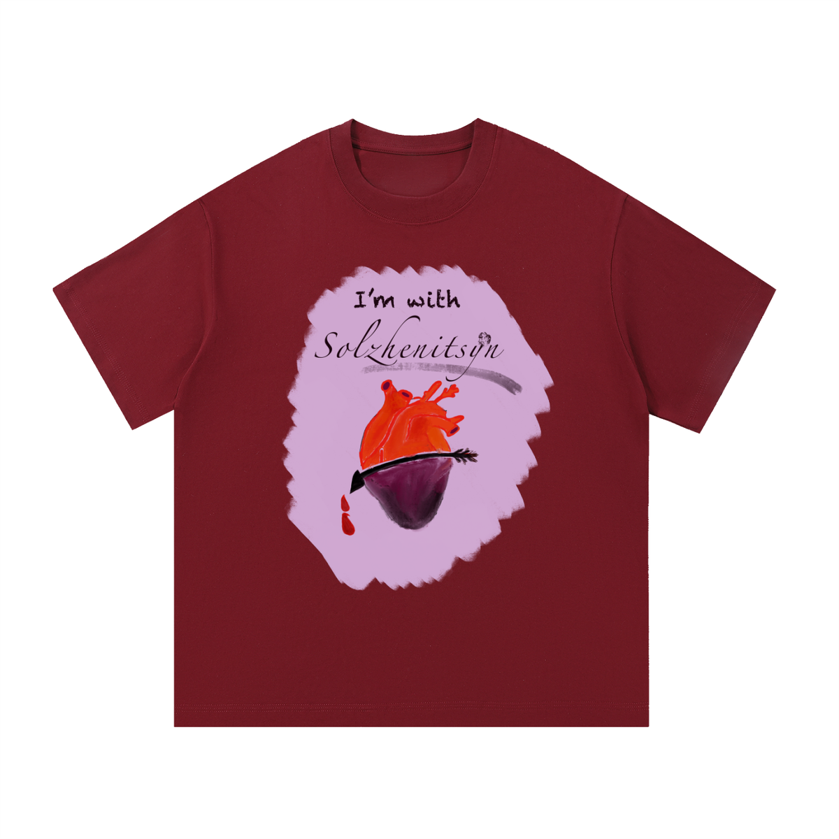 I'm With Solzhenitsyn Essential Cotton T-Shirt