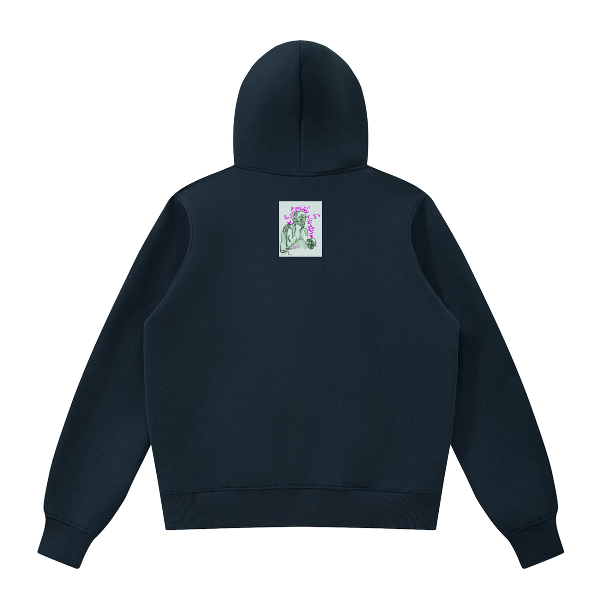 Livin' the Scream Unisex Fleece Full Zip Hoodie