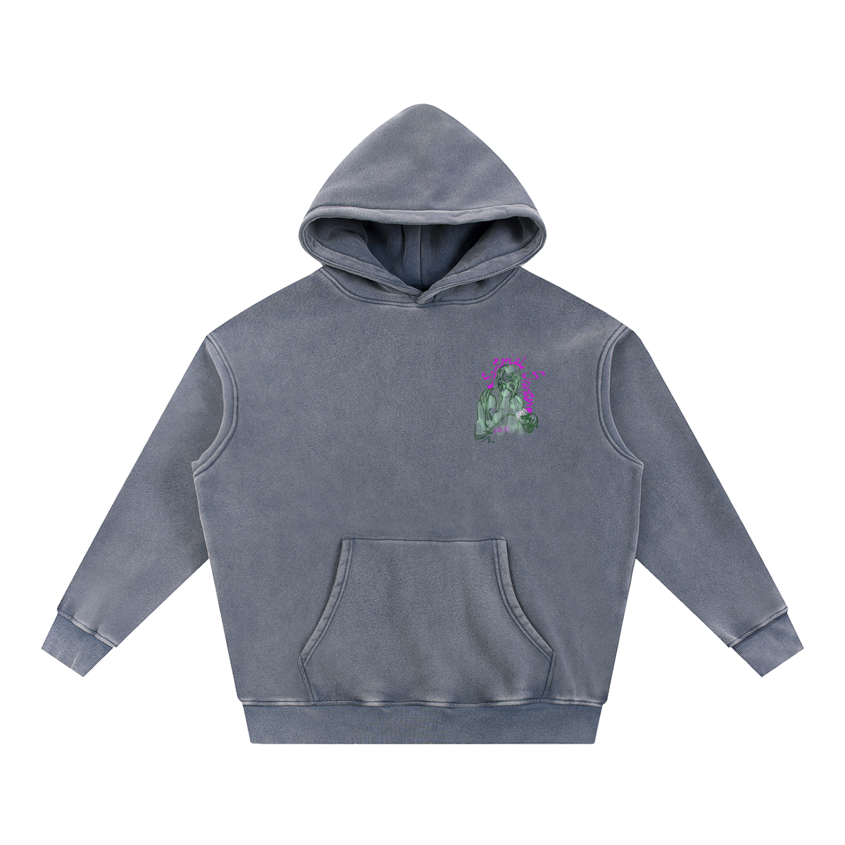 This. Guy. Snow Wash Fleece Oversize Hoodie