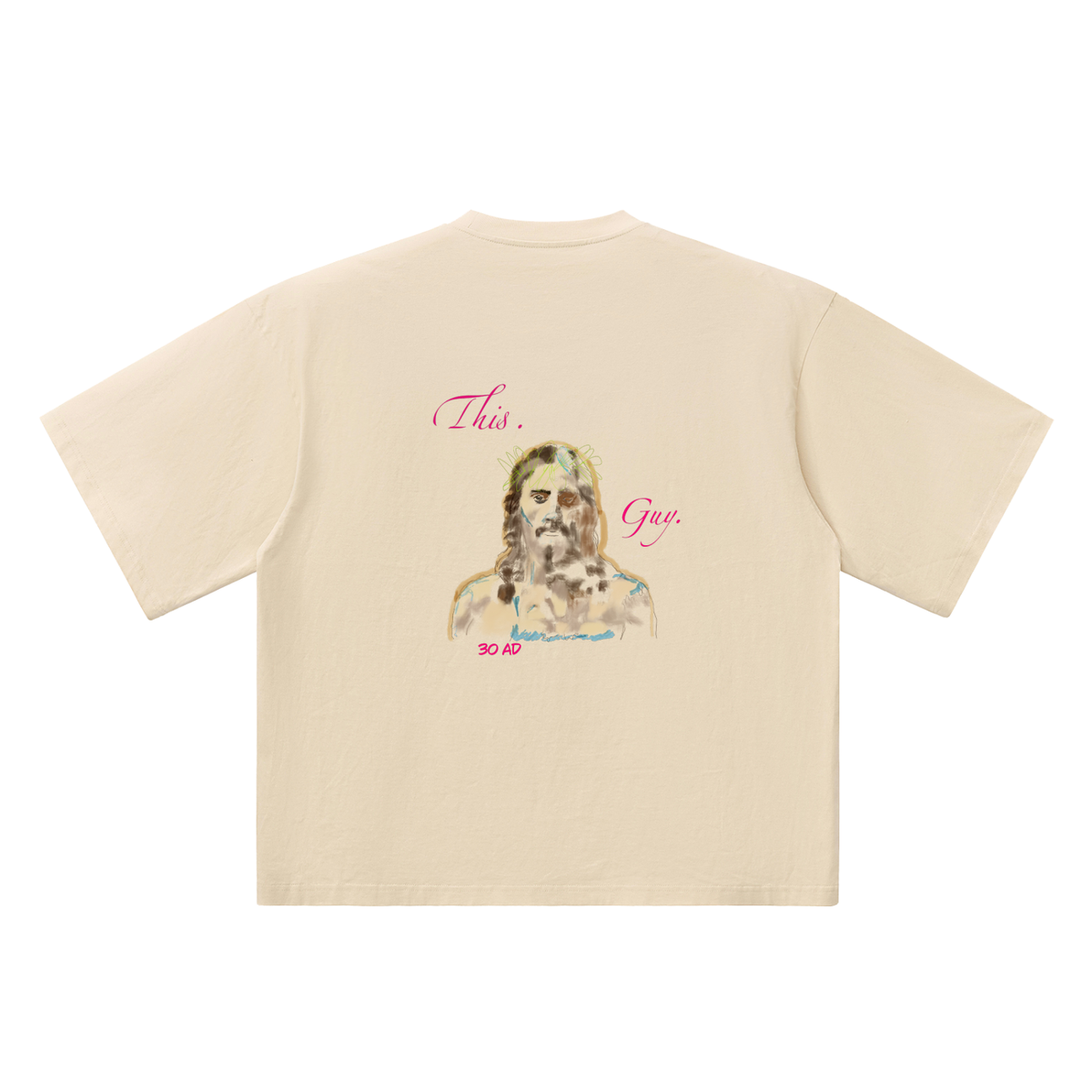 This. Guy. (Back) Oversized Drop Shoulder T-Shirt