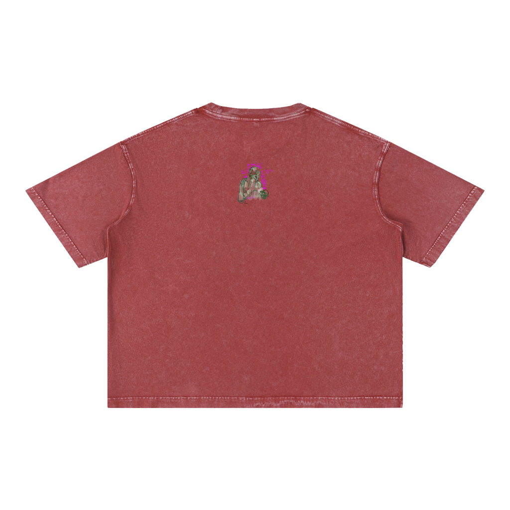 Live The Truth Mineral Wash Boxy Cotton T-Shirt