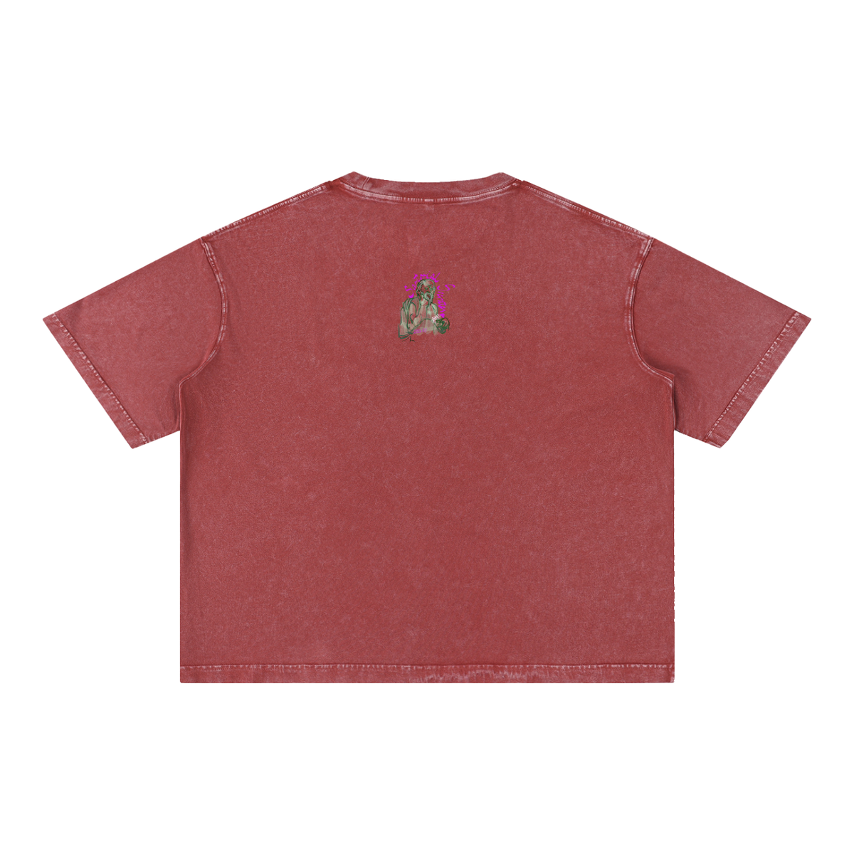 Live The Truth Mineral Wash Boxy Cotton T-Shirt