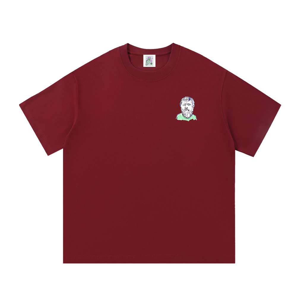 Mini Plato (Large Logo) Essential Cotton T-Shirt