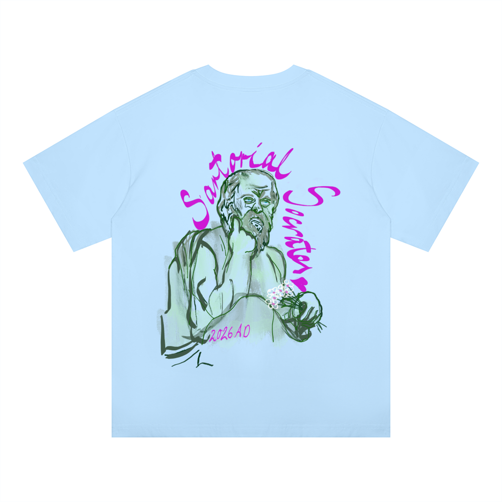 It Takes A Village Idiot Unisex Oversized Drop Shoulder T-Shirt