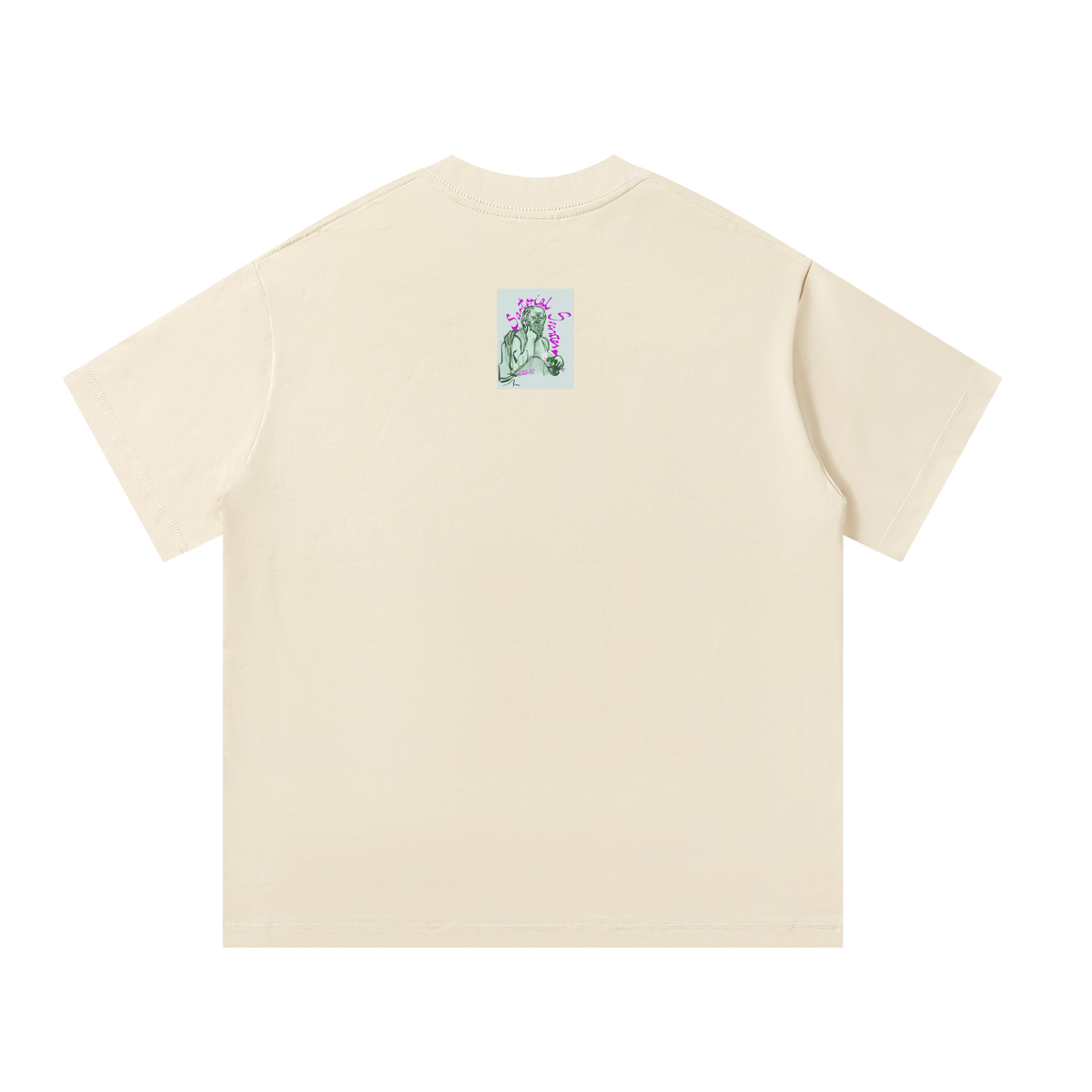 Democratic Youth Plato Unisex Oversized T-Shirt