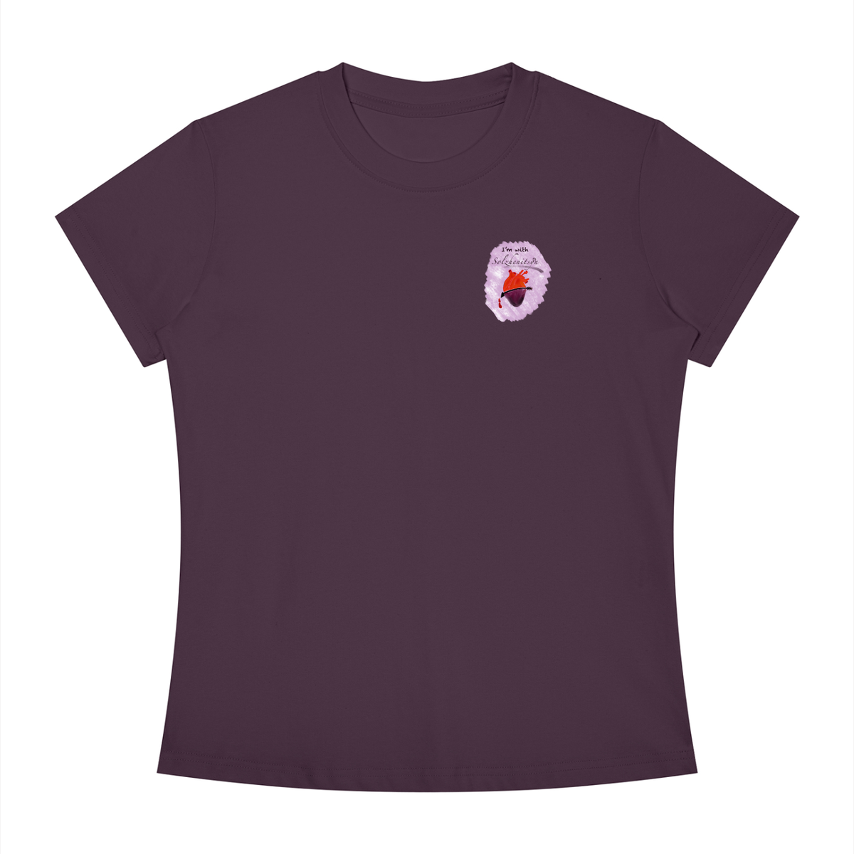 Little Solzhenitsyn Women's Slim Fit Crewneck T-Shirt