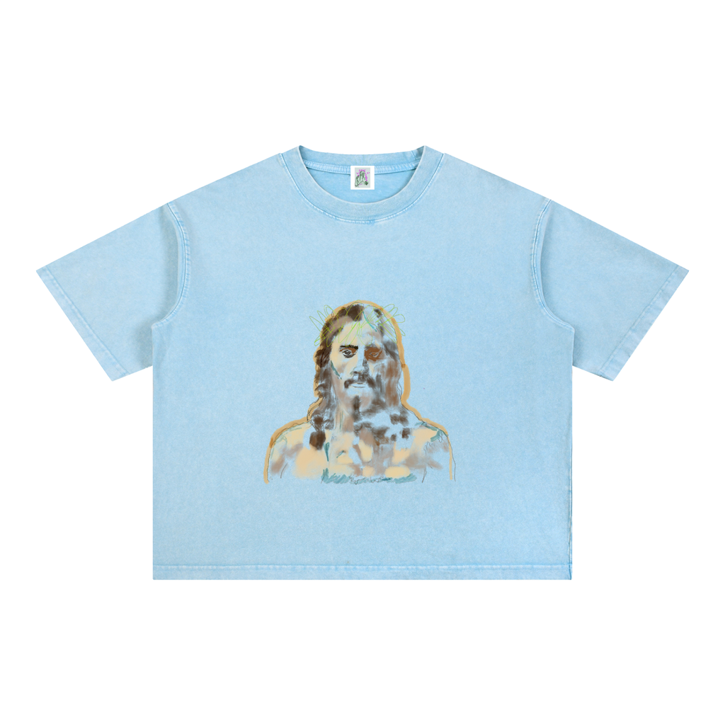 This. Guy. Mineral Wash Boxy Cotton T-Shirt