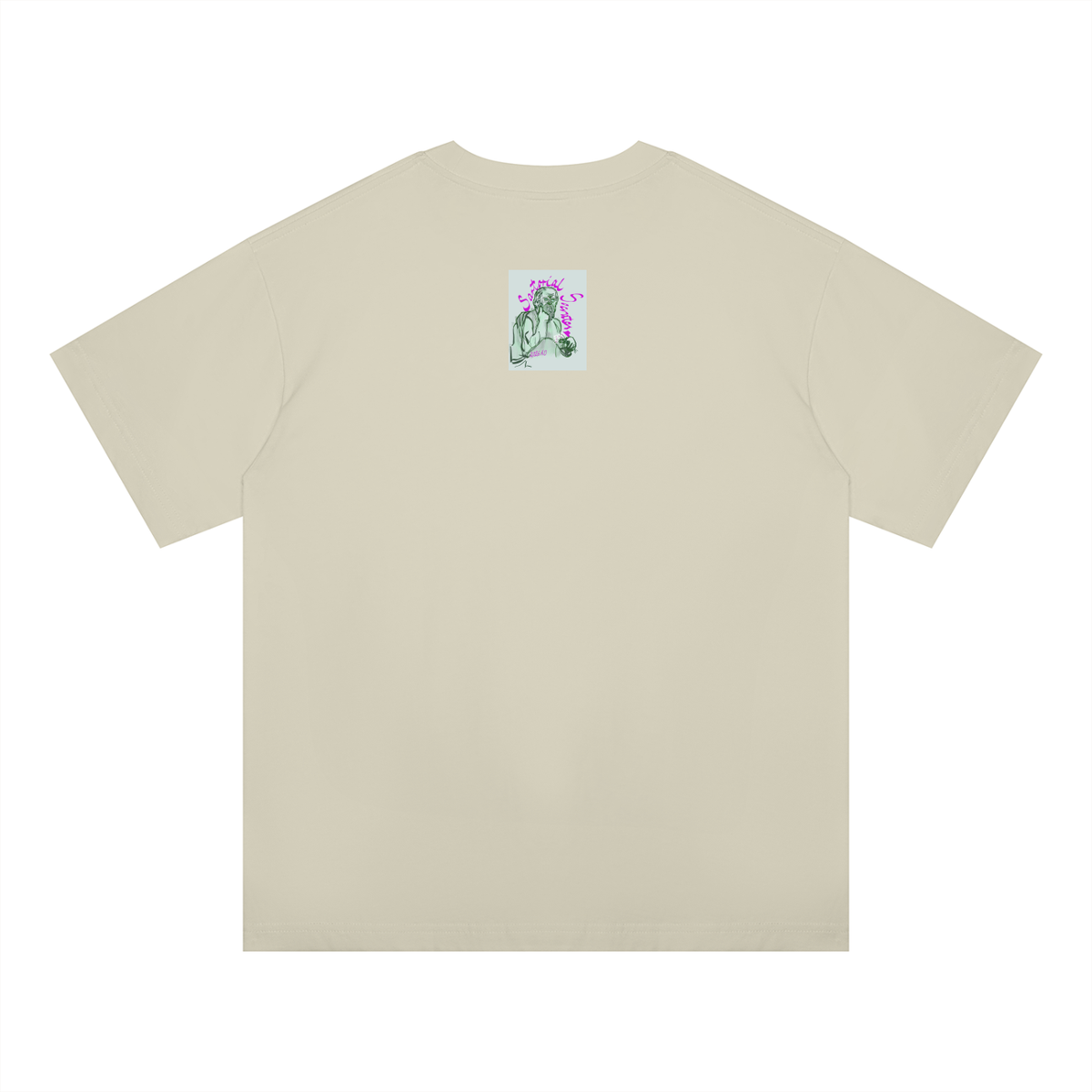 It Takes A Village Idiot Unisex Oversized Drop Shoulder T-Shirt