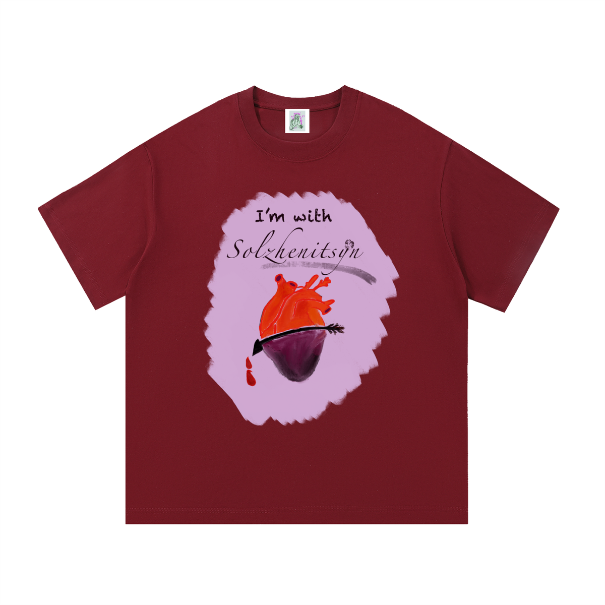 I'm With Solzhenitsyn Essential Cotton T-Shirt