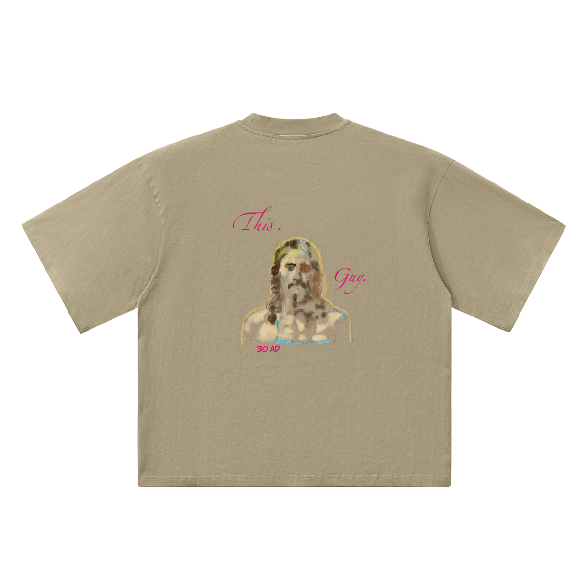 This. Guy. (Back) Oversized Drop Shoulder T-Shirt