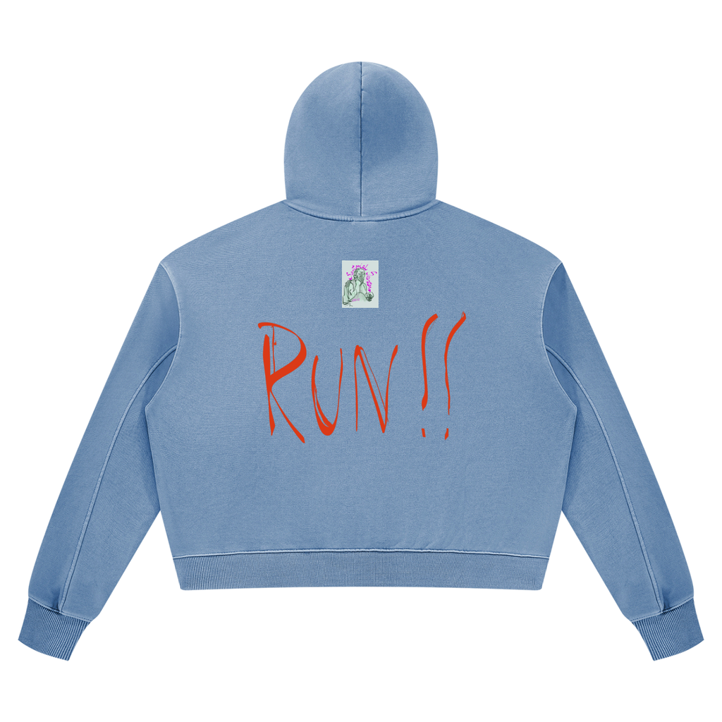 If You See Four Horses.... Women’s Vintage Wash Heavyweight Hoodie
