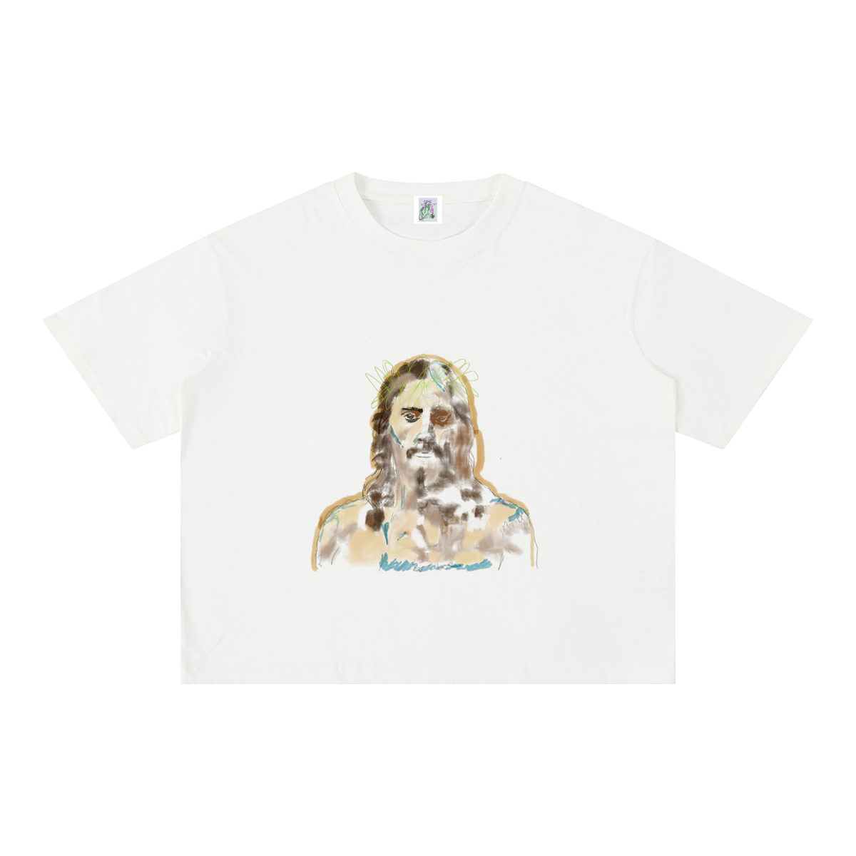 This. Guy. Mineral Wash Boxy Cotton T-Shirt
