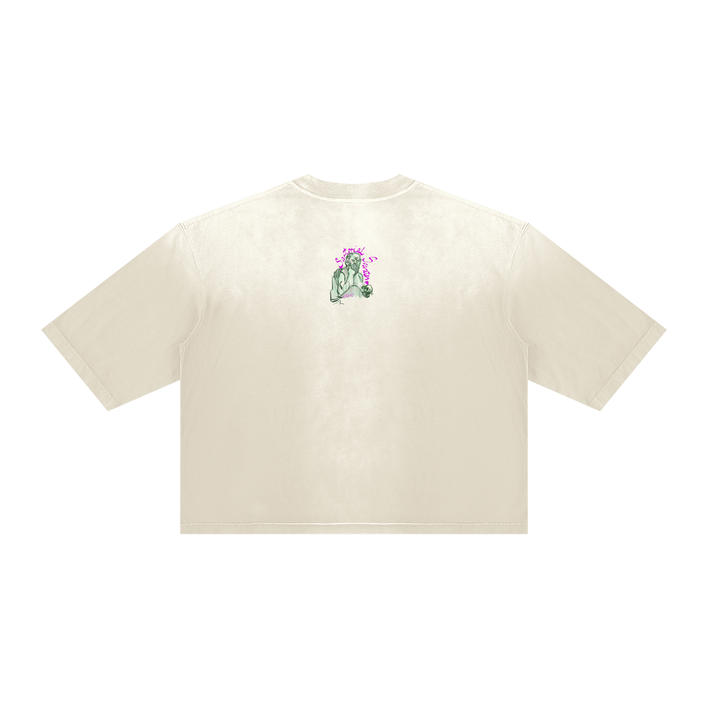 Live the Truth Unisex Vintage Wash Sunfade Boxy T-Shirt