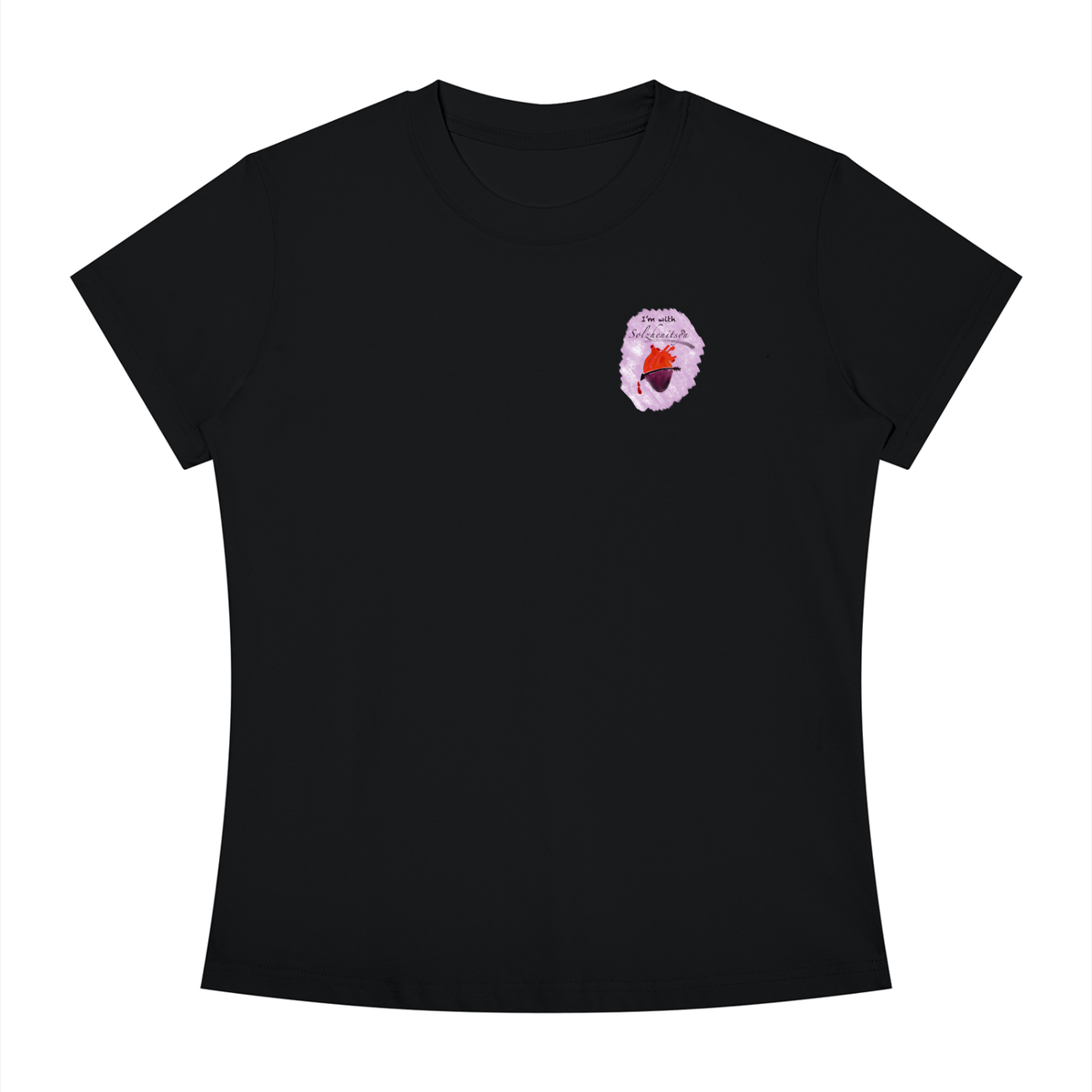 Little Solzhenitsyn Women's Slim Fit Crewneck T-Shirt
