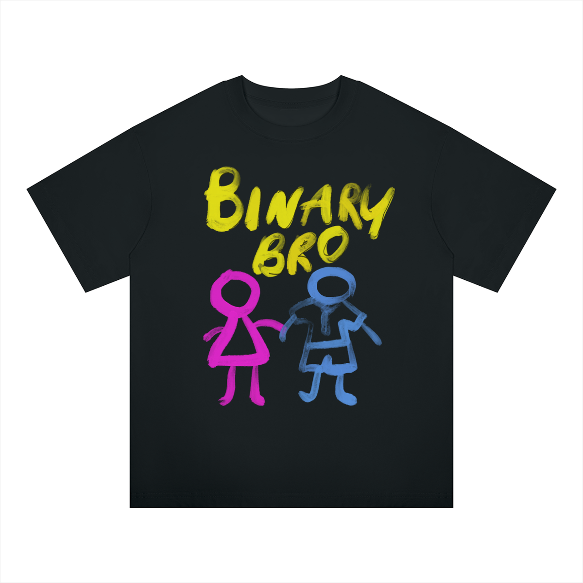 Binary Bro Unisex Oversized Drop Shoulder T-Shirt