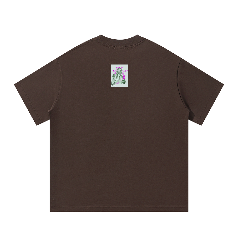 Democratic Youth Plato Unisex Oversized T-Shirt