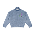 This Guy (Back) Unisex Plaid Quarter-Zip Sweatshirt