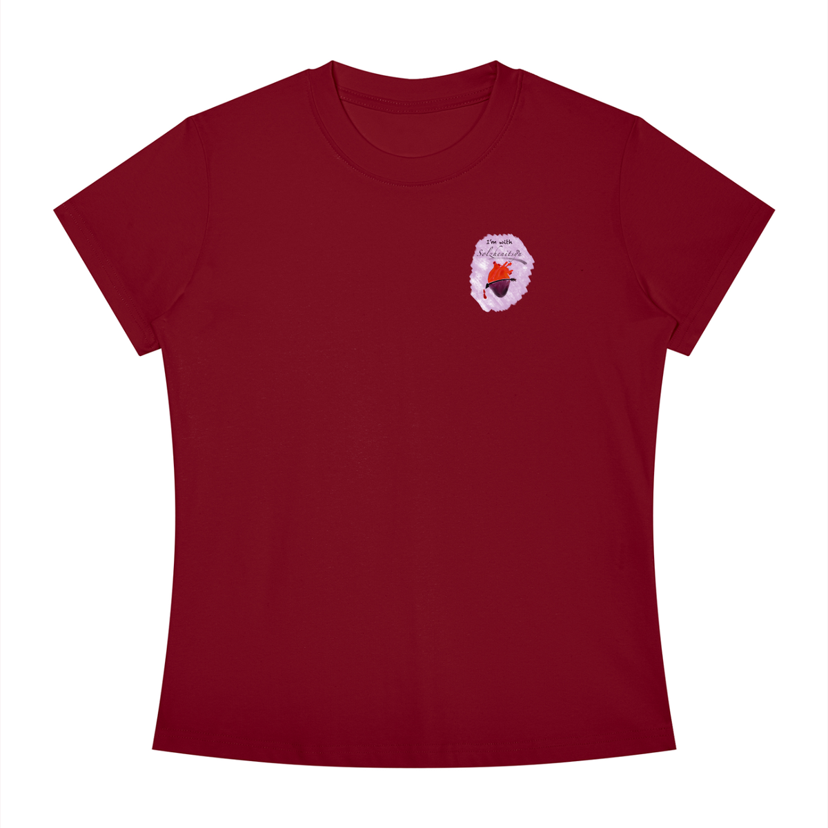 Little Solzhenitsyn Women's Slim Fit Crewneck T-Shirt